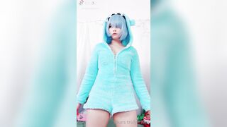 Amaimaiofficial (Mai) OnlyFans Leaks Smol Erotic Cosplayers with Big Perv 37