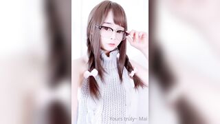 Amaimaiofficial (Mai) OnlyFans Leaks Smol Erotic Cosplayers with Big Perv 76