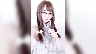 Amaimaiofficial (Mai) OnlyFans Leaks Smol Erotic Cosplayers with Big Perv 76
