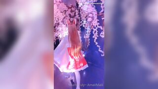 Amaimaiofficial (Mai) OnlyFans Leaks Smol Erotic Cosplayers with Big Perv 95