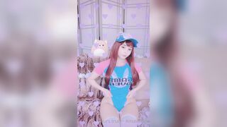Amaimaiofficial (Mai) OnlyFans Leaks Smol Erotic Cosplayers with Big Perv 129