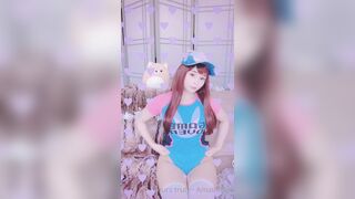 Amaimaiofficial (Mai) OnlyFans Leaks Smol Erotic Cosplayers with Big Perv 129