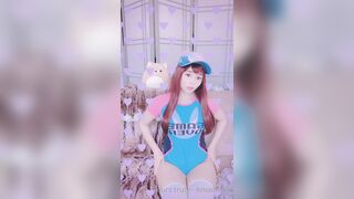 Amaimaiofficial (Mai) OnlyFans Leaks Smol Erotic Cosplayers with Big Perv 129