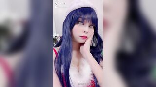 Amaimaiofficial (Mai) OnlyFans Leaks Smol Erotic Cosplayers with Big Perv 29
