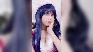 Amaimaiofficial (Mai) OnlyFans Leaks Smol Erotic Cosplayers with Big Perv 29