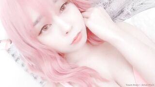 Amaimaiofficial (Mai) OnlyFans Leaks Smol Erotic Cosplayers with Big Perv 252