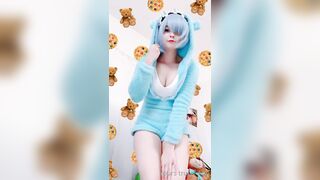 Amaimaiofficial (Mai) OnlyFans Leaks Smol Erotic Cosplayers with Big Perv 35