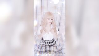 Amaimaiofficial (Mai) OnlyFans Leaks Smol Erotic Cosplayers with Big Perv 148