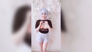 Amaimaiofficial (Mai) OnlyFans Leaks Smol Erotic Cosplayers with Big Perv 181