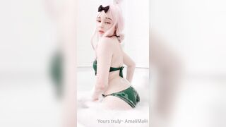 Amaimaiofficial (Mai) OnlyFans Leaks Smol Erotic Cosplayers with Big Perv 166