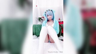Amaimaiofficial (Mai) OnlyFans Leaks Smol Erotic Cosplayers with Big Perv 38
