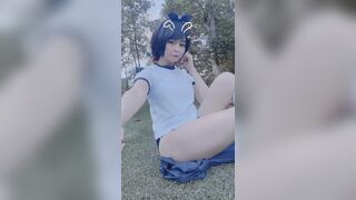 Amaimaiofficial (Mai) OnlyFans Leaks Smol Erotic Cosplayers with Big Perv 105