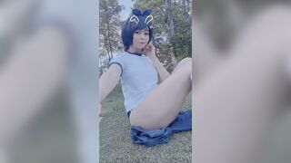 Amaimaiofficial (Mai) OnlyFans Leaks Smol Erotic Cosplayers with Big Perv 105