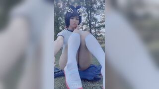 Amaimaiofficial (Mai) OnlyFans Leaks Smol Erotic Cosplayers with Big Perv 105