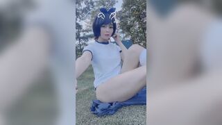 Amaimaiofficial (Mai) OnlyFans Leaks Smol Erotic Cosplayers with Big Perv 105