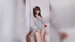 Amaimaiofficial (Mai) OnlyFans Leaks Smol Erotic Cosplayers with Big Perv 54