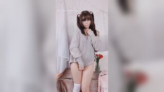 Amaimaiofficial (Mai) OnlyFans Leaks Smol Erotic Cosplayers with Big Perv 54