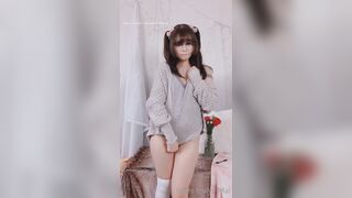 Amaimaiofficial (Mai) OnlyFans Leaks Smol Erotic Cosplayers with Big Perv 54