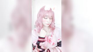 Amaimaiofficial (Mai) OnlyFans Leaks Smol Erotic Cosplayers with Big Perv 229