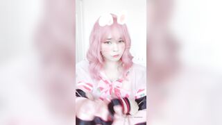 Amaimaiofficial (Mai) OnlyFans Leaks Smol Erotic Cosplayers with Big Perv 229