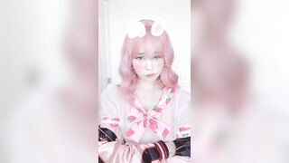 Amaimaiofficial (Mai) OnlyFans Leaks Smol Erotic Cosplayers with Big Perv 229