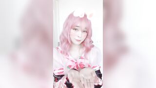 Amaimaiofficial (Mai) OnlyFans Leaks Smol Erotic Cosplayers with Big Perv 229