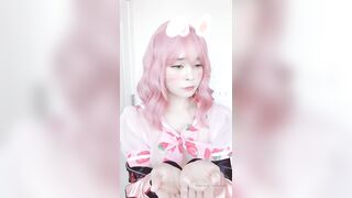 Amaimaiofficial (Mai) OnlyFans Leaks Smol Erotic Cosplayers with Big Perv 229