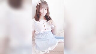 Amaimaiofficial (Mai) OnlyFans Leaks Smol Erotic Cosplayers with Big Perv 154