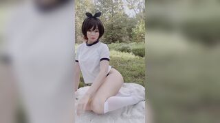 Amaimaiofficial (Mai) OnlyFans Leaks Smol Erotic Cosplayers with Big Perv 106