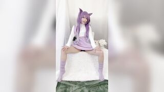 Amaimaiofficial (Mai) OnlyFans Leaks Smol Erotic Cosplayers with Big Perv 476