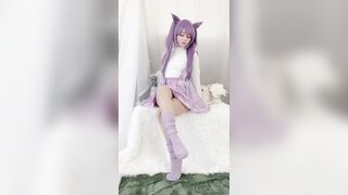 Amaimaiofficial (Mai) OnlyFans Leaks Smol Erotic Cosplayers with Big Perv 476