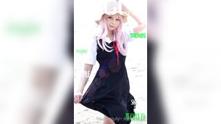 Amaimaiofficial (Mai) OnlyFans Leaks Smol Erotic Cosplayers with Big Perv 165