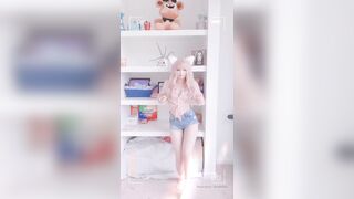 Amaimaiofficial (Mai) OnlyFans Leaks Smol Erotic Cosplayers with Big Perv 205