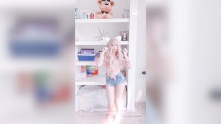 Amaimaiofficial (Mai) OnlyFans Leaks Smol Erotic Cosplayers with Big Perv 205
