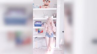 Amaimaiofficial (Mai) OnlyFans Leaks Smol Erotic Cosplayers with Big Perv 205