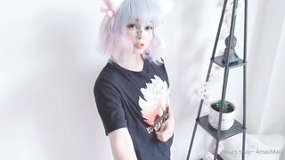 Amaimaiofficial (Mai) OnlyFans Leaks Smol Erotic Cosplayers with Big Perv 180