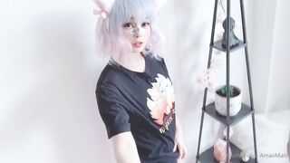 Amaimaiofficial (Mai) OnlyFans Leaks Smol Erotic Cosplayers with Big Perv 180