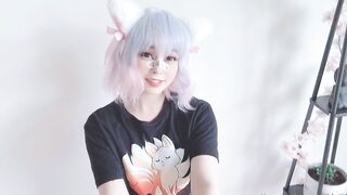 Amaimaiofficial (Mai) OnlyFans Leaks Smol Erotic Cosplayers with Big Perv 180
