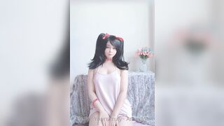 Amaimaiofficial (Mai) OnlyFans Leaks Smol Erotic Cosplayers with Big Perv 183