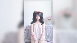 Amaimaiofficial (Mai) OnlyFans Leaks Smol Erotic Cosplayers with Big Perv 183