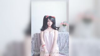 Amaimaiofficial (Mai) OnlyFans Leaks Smol Erotic Cosplayers with Big Perv 183