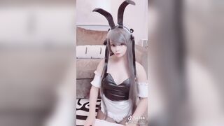 Amaimaiofficial (Mai) OnlyFans Leaks Smol Erotic Cosplayers with Big Perv 78