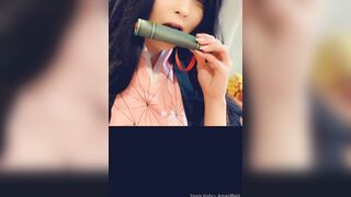 Amaimaiofficial (Mai) OnlyFans Leaks Smol Erotic Cosplayers with Big Perv 8