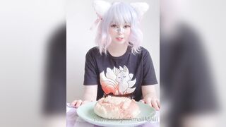 Amaimaiofficial (Mai) OnlyFans Leaks Smol Erotic Cosplayers with Big Perv 178