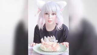 Amaimaiofficial (Mai) OnlyFans Leaks Smol Erotic Cosplayers with Big Perv 178