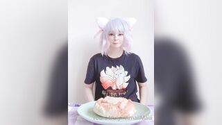 Amaimaiofficial (Mai) OnlyFans Leaks Smol Erotic Cosplayers with Big Perv 178