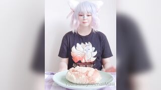Amaimaiofficial (Mai) OnlyFans Leaks Smol Erotic Cosplayers with Big Perv 178