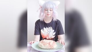 Amaimaiofficial (Mai) OnlyFans Leaks Smol Erotic Cosplayers with Big Perv 178