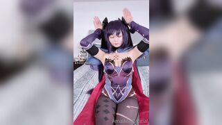 Amaimaiofficial (Mai) OnlyFans Leaks Smol Erotic Cosplayers with Big Perv 360