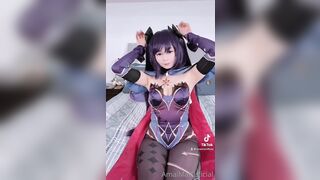 Amaimaiofficial (Mai) OnlyFans Leaks Smol Erotic Cosplayers with Big Perv 360